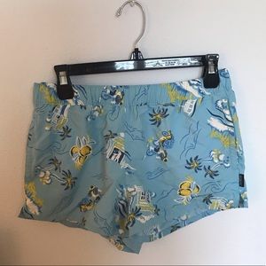 BARELY BAGGIES rare Hawaiian pattern